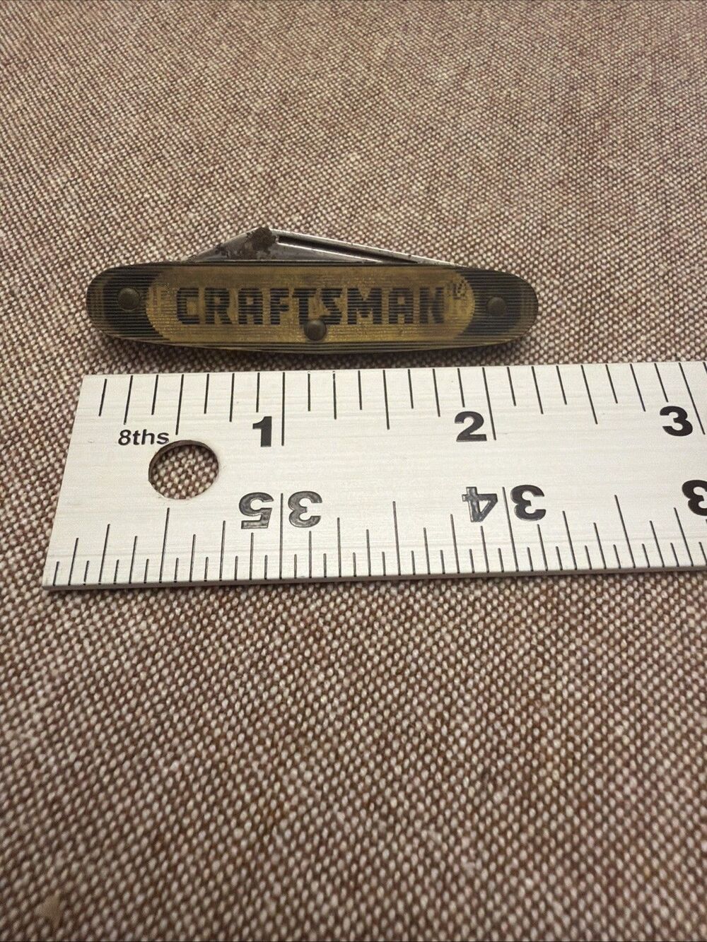 Vintage Craftsman Pocketknife Tie / Belt Clip